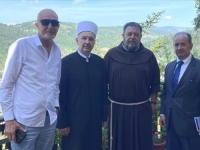 VAŽNOST BH. KULTURE ZAJEDNIČKOG ŽIVOTA: Muftija Grabus posjetio fra Iliju Božića, čuvara i upravitelja Marijanskog svetišta u Olovu
