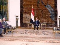 SASTANAK U KAIRU: Egipatski predsjednik Abdel-Fattah al-Sisi i direktor američke agencije CIA-e...