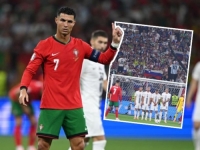 HIT NA INTERNETU: Navijač Slovenije na genijalan način 'pecnuo' Ronalda...