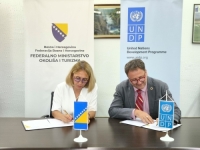 POZDER POTPISALA FINANSIJSKI SPORAZUM S UNDP-om: Milion i sto hiljada KM za zelenu tranziciju