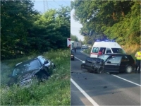 TEŽAK UDES KOD TUZLE: Dvije osobe povrijeđene u sudaru prevezene u bolnicu, automobil sletio s puta