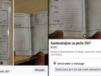 A NIGDJE AUTA: Sarajlija na Facebooku prodaje saobraćajnu dozvolu za 150 KM
