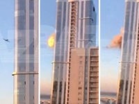 NEKOLIKO POVRIJEĐENIH: Pogledajte kako je ukrajinski dron pogodio zgradu u Rusiji (VIDEO)