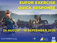 POČINJE VJEŽBA 'BRZI ODGOVOR': 'EUFOR je snažan, sposoban i pouzdan partner i ostaje posvećen...'