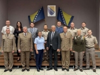 PODRŠKA OBUCI PRIPADNIKA OS BiH: Delegacija Nacionalne garde Maryland posjetila Ministarstvo odbrane BiH