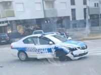 SUDAR U DOBOJU: Povrijeđen policajac MUP-a RS