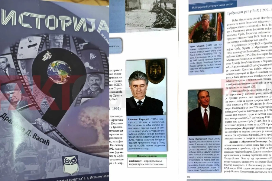 KARADŽIĆ I MLADIĆ HEROJI U ŠKOLSKIM UDŽBENICIMA RS-a, NAJŽEŠĆI JE UDAR NA DEJTONSKI SPORAZUM: Hoće li Christian Schmidt biti grobar Bosne i Hercegovine?!