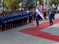 PREMIJER SRBIJE STIGAO U BANJU LUKU: Crveni tepih, počasna jedinica policije i predsjednik entiteta ga dočekali