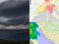 STIŽE OLUJA SA ZAPADA: Kroz Italiju već prolazi veliko nevrijeme i ide prema BiH