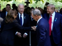 FOTOGRAFIJE O KOJIMA BRUJI AMERIKA: Trump, Biden i Harris najednom mjestu, čak su se i rukovali...