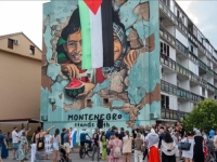 PODGORICA NA STRANI ČOVJEČANSTVA: Svečano otkriven mural posvećen Palestini