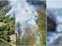 VATRENA STIHIJA KOD MAGLAJA: Gašenje požara otežavaju mine, zatražena pomoć helikoptera Oružanih snaga BiH