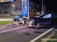 S PETKA NA SUBOTU: Tri osobe povrijeđene u saobraćajnoj nesreći na sjevernom izlazu iz Mostara