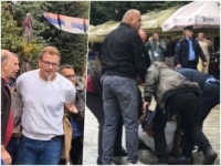 POVEZANO S KURTIJEVIM DOLASKOM: U Kosovskoj Mitrovici uhapšen lider Srpske demokratije Aleksandar Arsenijević (VIDEO)