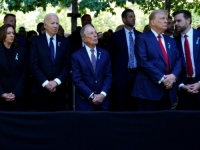 NAKON ŽUŠTRE DEBATE: Biden, Harris i Trump zajedno na komemoraciji za žrtve 11. septembra (VIDEO)