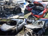 HOROR U VOJVODINI: Uhapšen piroman koji je zapalio 11 automobila (FOTO)