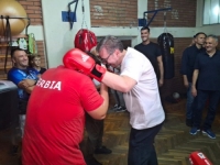 ŠKOBALJSKI KLAN; (RIBO)LOVAČKE PRIČE VUČIĆA I DODIKA U PODRINJU: Nakon što je Aca završio košarkašku utakmicu i bokserski trening pridružio mu se sparing-partner Mile