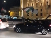 TURCI I SIRIJCI SLAVILI NAPAD IRANA SINOĆ U SARAJEVU: Iz kolone uzvikivali 'Free, free Palestine'
