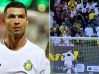 UŽAS NA TRIBINAMA: Pogledajte šta je Cristiano Ronaldo uradio dječaku STRAŠNIM udarcem u 96. minuti (VIDEO)