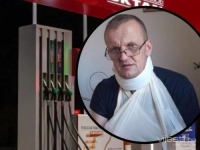 U ŽIVINICAMA POVRIJEĐEN RADNIK BENZINSKE PUMPE: Demobilisanog borca vukli autom četrdesetak metara...