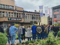 PRVO GODIŠNJI PA ONDA OTKAZI: Protest uposlenika rudnika Geomet iz Olova, dobili su i obrazloženje