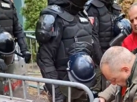 NAPETO U NOVOM SADU: Blokada zgrade suda i tužilaštva, maskirana žandarmerija postavila...