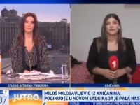 POTRESNE SCENE IZ VOJVODINE: Novinarka se rasplakala u programu uživo dok je izvještavala sa sahrane žrtava nesreće (VIDEO)