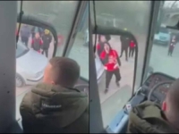 HAOS KOD KAKNJA: Grupa navijača napala autobus sa igračima Borca (VIDEO)