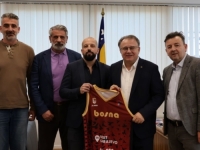 PREMIJER PODRŽAVA SPORT: Predstavnici KK Bosna sastali se s Nerminom Nikšićem