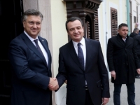 PLENKOVIĆ SVEČANO DOČEKAO KURTIJA: Evo kakav ugovor potpisuju Hrvatska i Kosovo
