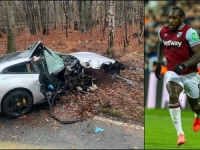 UŽAS U ENGLESKOJ: Napadač West Hama doživio tešku saobraćajnu nesreću, oglasili se iz kluba (FOTO)