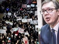 VUČIĆ IZNIO NAJLUĐU TEORIJU ZAVJERE IKADA: Tvrdi da su masovni studentski protesti povezani sa UN-ovom Rezolucijom o Srebrenici
