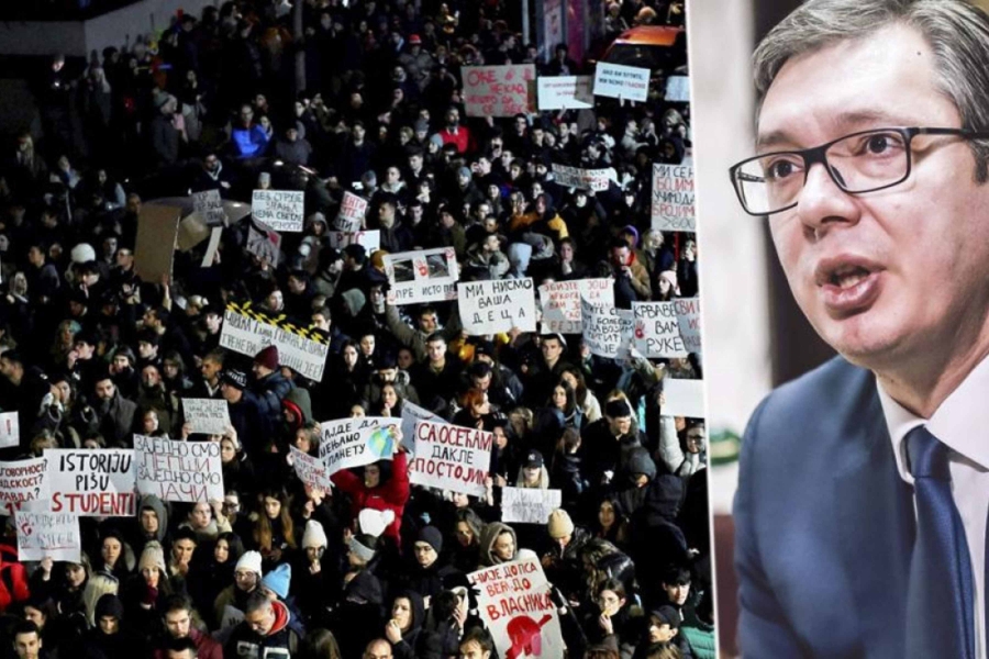 BEOGRAD VRIJE: Aleksandar Vučić prvi je put ozbiljnije uzdrman! | Slobodna Bosna