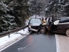 UŽASNI PRIZORI S LICA MJESTA: Direktan sudar na Nišićkoj visoravni, promet obustavjen...