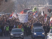NEZAUSTAVLJIVI STUDENTI: I strani mediji izvještavaju o maršu na Novi Sad (FOTO)