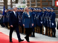 'SB' ISPRED PREDSJEDNIŠTVA BiH: Predsjednik Češke Petr Pavel dočekan uz najviše vojne počasti (FOTO)
