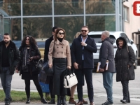 'SB' PATROLA: Dolazak Fikreta Hodžića na Sud BiH u pratnji advokatice (FOTO)