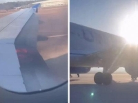 PUTNICI U ŠOKU: Let United Airlines-a evakuiran zbog požara na krilu aviona (VIDEO)