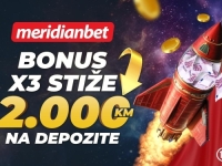 MERIDIAN UBRZANJE: Čeka te 2.000 KM bonusa dobrodošlice