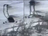 HOROR SNIMAK IZ UKRAJINE: Ruski tenk gazio svoje vojnike (VIDEO)