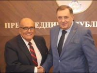 NA DODIKOV POZIV: Rudolph Giuliani - prvi put u BiH koju je isticao kao dobar primjer vojne intervencije NATO-a