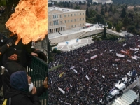 DRAMATIČNO NA JUGU BALKANA: Stotine hiljada ljudi na ulicama, zatvaraju se bolnice i škole, počeo je i ULIČNI RAT! (FOTO, VIDEO)