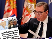 VUČIĆEV TABLOID PRIJETI I SLAVI: 'Trump mijenja granice na Balkanu, Hrvatska na udaru!?'