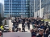 NAPETO BEOGRADU, BLOKIRAN ULAZ U ZGRADU N1: 'Skup nije spontan. Sa sigurnošću možemo reći da je protest organizirao Aleksandar Vulin'