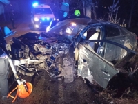 SAOBRAĆAJNA NESREĆA U BANJOJ LUCI 20 MINUTA POSLIJE PONOĆI: Povrijeđene su dvije osobe, intervenisali su i...