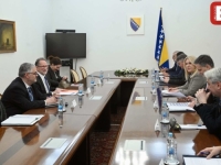 BEĆIROVIĆ U RAZGOVORU SA AMBASADOROM WILLIAMSONOM: Samo OSBiH i NATO smiju biti prisutni u Brčkom