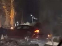 DETALJI UŽASA NA ILIDŽI: Mladići se trkali pa se vozilom zabili u stub ulične rasvjete, policija stigla na lice mjesta...