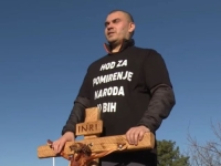 'KRST NOSIM ZA SVA TRI NARODA': Josip započeo hodočašće kroz Bosnu i Hercegovinu, pješačit će 1.000 kilometara, a OVO je cilj (VIDEO)