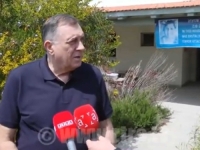 DODIK POD ZAŠTITOM GVOZDENE KUPOLE: Dok je davao izjavu desio se napad... (VIDEO)