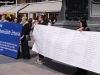 SJEĆANJE NA ZLOČIN: Na Trgu bana Jelačića u Zagrebu obilježena godišnjica masakra u Ahmićima